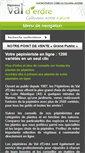 Mobile Screenshot of pepinieres-valderdre.fr